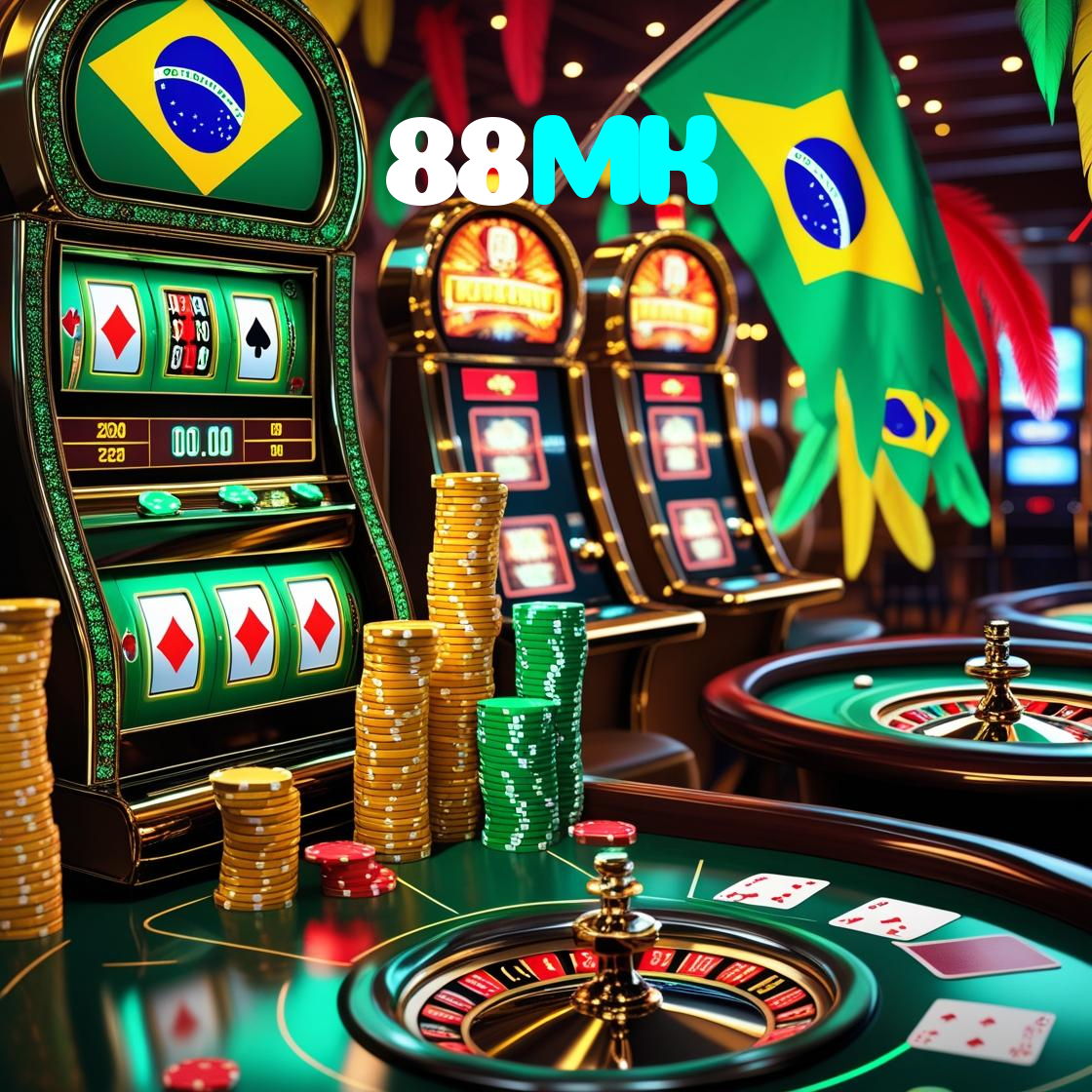 88MK：Aposte no futebol e ganhe prêmios fantásticos jogando slots e roleta!